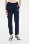 Womans Ladies Sweatpants Navy Blue