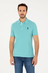 Mens Basic Polo Shirt Green