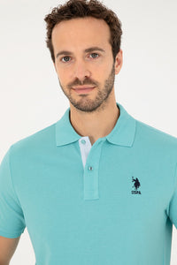 Mens Basic Polo Shirt Green