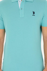 Mens Basic Polo Shirt Green