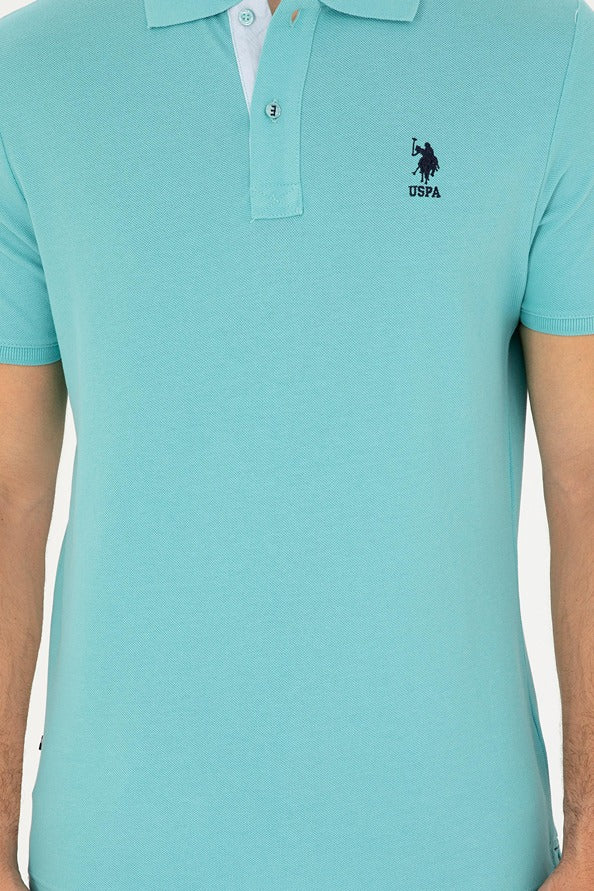 Mens Basic Polo Shirt Green