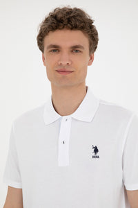 Mens Basic Polo Shirt White