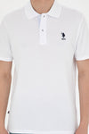 Mens Basic Polo Shirt White