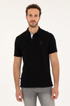 Mens Basic Polo Shirt Black