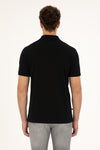Mens Basic Polo Shirt Black
