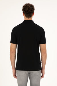 Mens Basic Polo Shirt Black