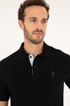 Mens Basic Polo Shirt Black