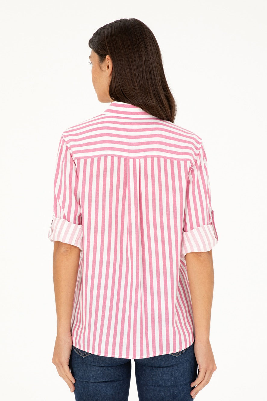 Womens Ladies Shirt Violet