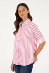 Womens Ladies Shirt Violet