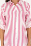 Womens Ladies Shirt Violet