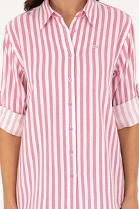 Womens Ladies Shirt Violet