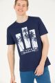 U.S. Polo Assn. Palms T-shirt for Men in Navy Blue