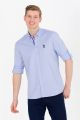 U.S. Polo Assn. Contrasting Collar Shirt for Men in Blue