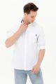 U.S. Polo Assn. Contrasting Collar & Cuffs Shirt for Men in White