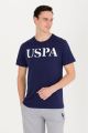 U.S. Polo Assn. Crew-Neck T-shirt for Men in Navy Blue