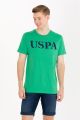 U.S. Polo Assn. Crew-Neck T-shirt for Men in Green