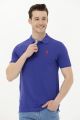 U.S. Polo Assn. Basic Slim Polo Shirt for Men in Royal Blue