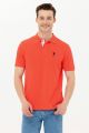 U.S. Polo Assn. Basic Slim Polo Shirt for Men in Red