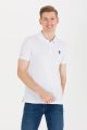 U.S. Polo Assn. Basic Slim Polo Shirt for Men in White